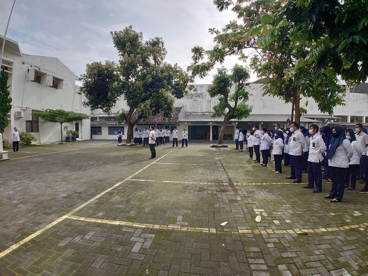 Apel Pagi Mengawali Tahun 2023
