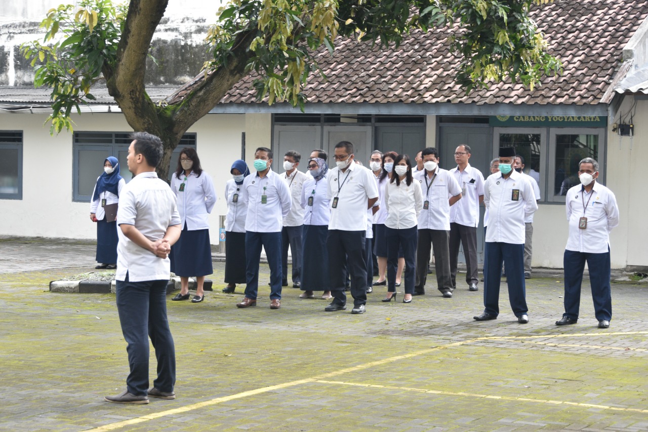 Apel Pagi Mengawali Tahun 2023