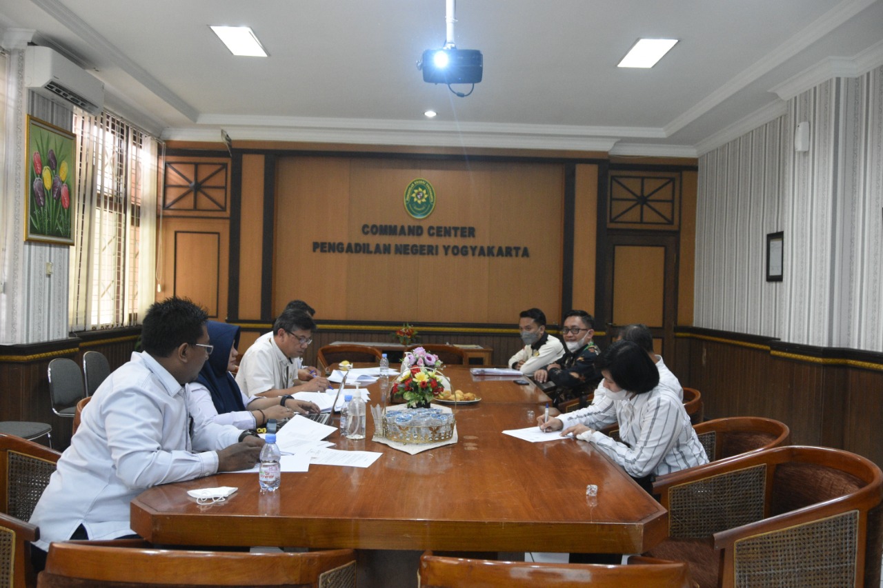 Rapat Koordinasi Panitia Seleksi Pos Bantuan Hukum (POSBAKUM) Pengadilan Negeri Yogyakarta