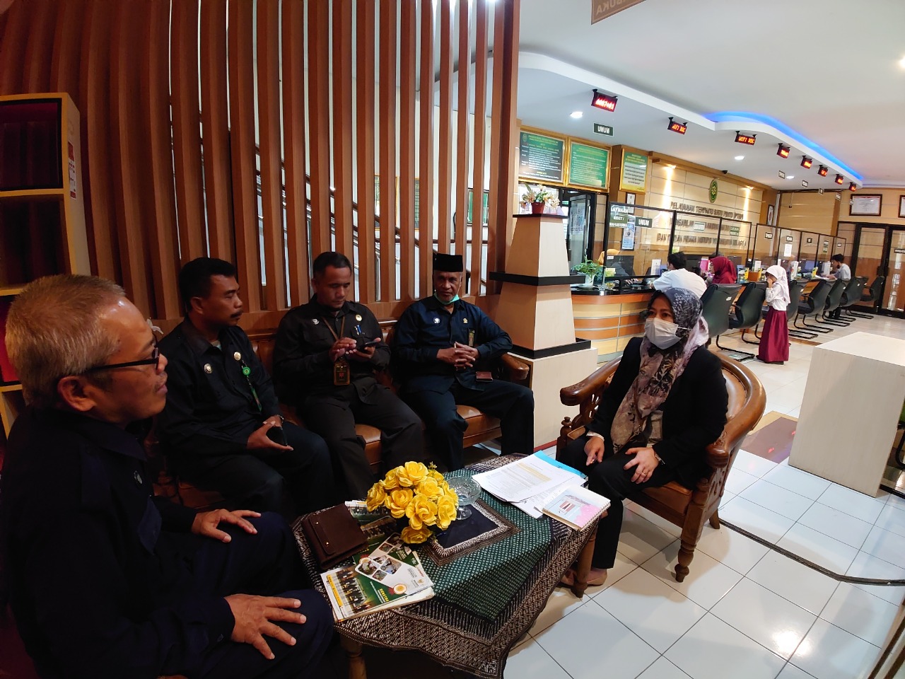 Koordinasi Penetapan Biaya Proses Perkara bersama Pengadilan Agama Yogyakarta