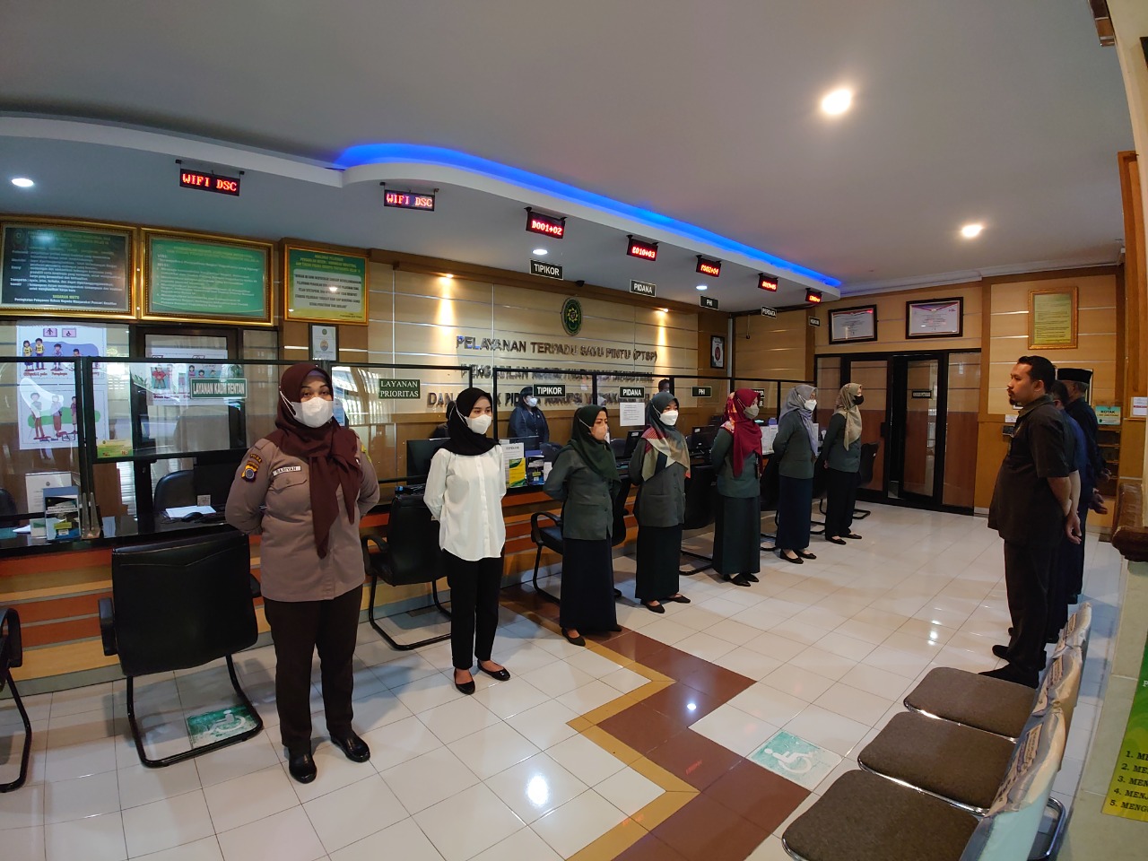 Apel Pagi Rutin Petugas PTSP 4 Januari 2023