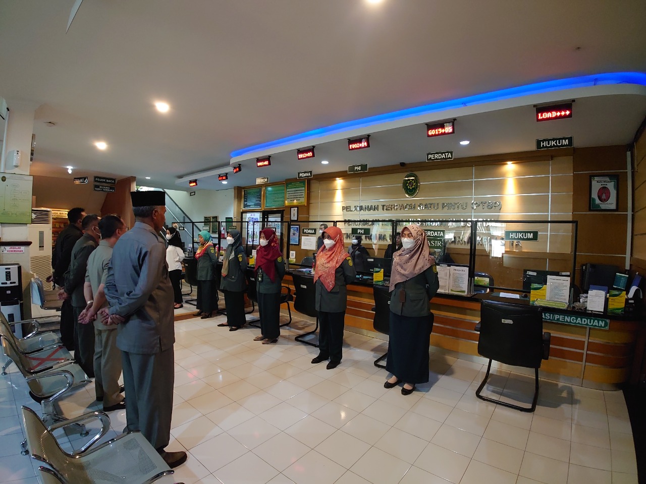 Apel Pagi Rutin Petugas PTSP 11 Januari 2023