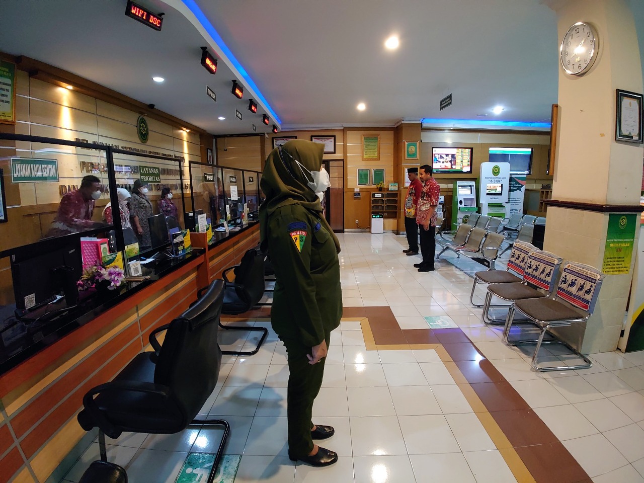 Apel Pagi Rutin Petugas PTSP 12 Januari 2023