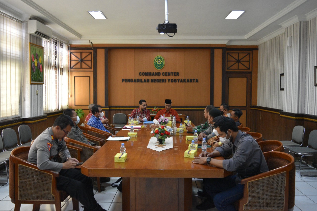 Pengadilan Negeri Yogyakarta Mengadakan Rapat Koordinasi Terkait Pelaksanaan Eksekusi Perdata