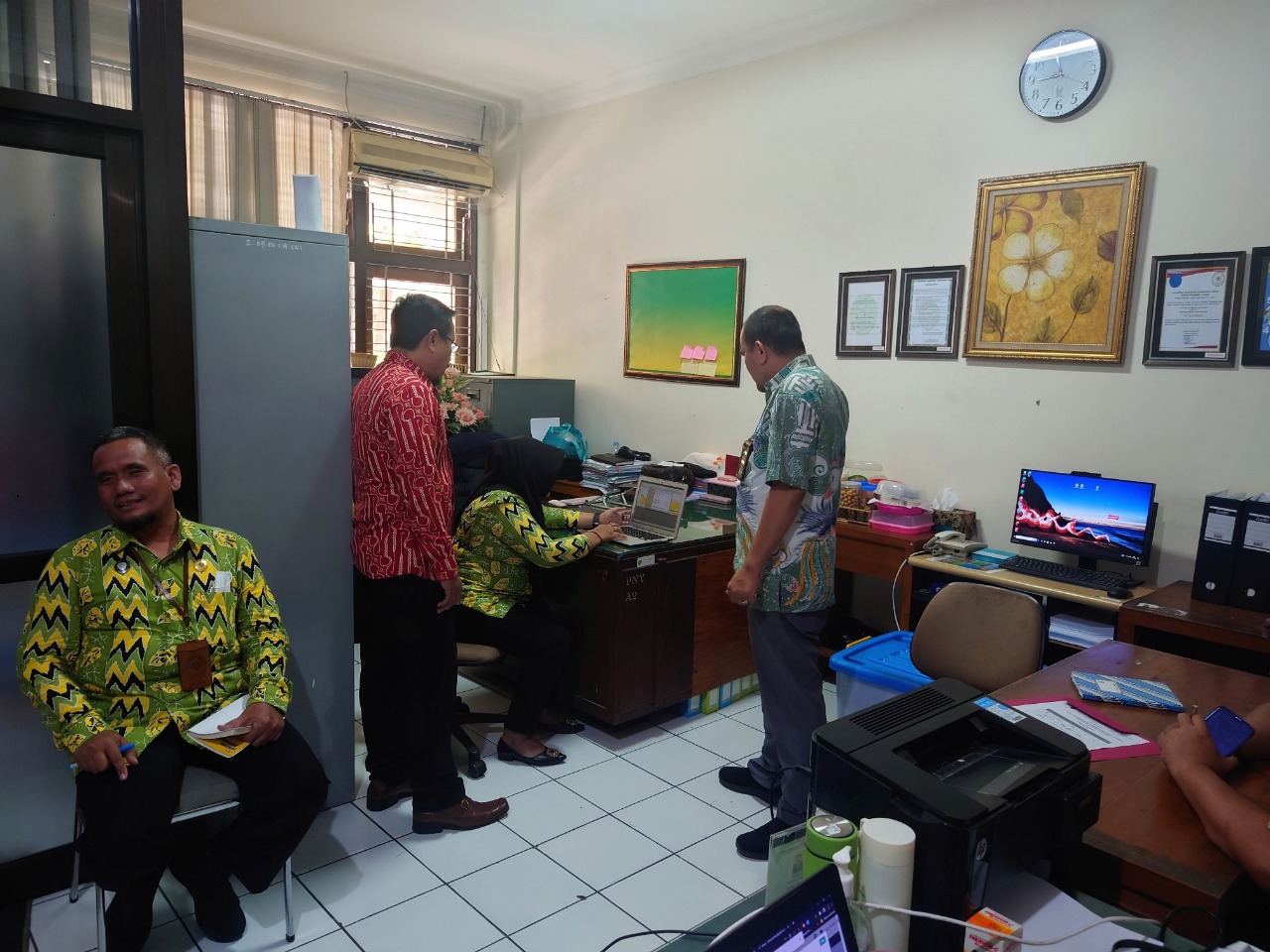 Rapat Monev Pelaporan Aplikasi SMART Pengadilan Negeri Yogyakarta