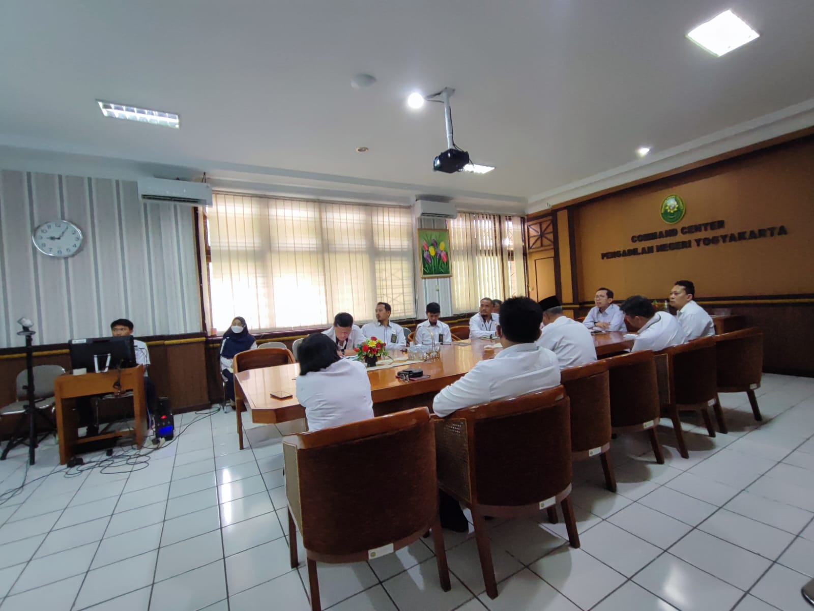 Rapat Monev dan Penyusunan LKJIP Tahun 2022 serta Rapat Penyusunan Dokumen SAKIP Tahun 2023