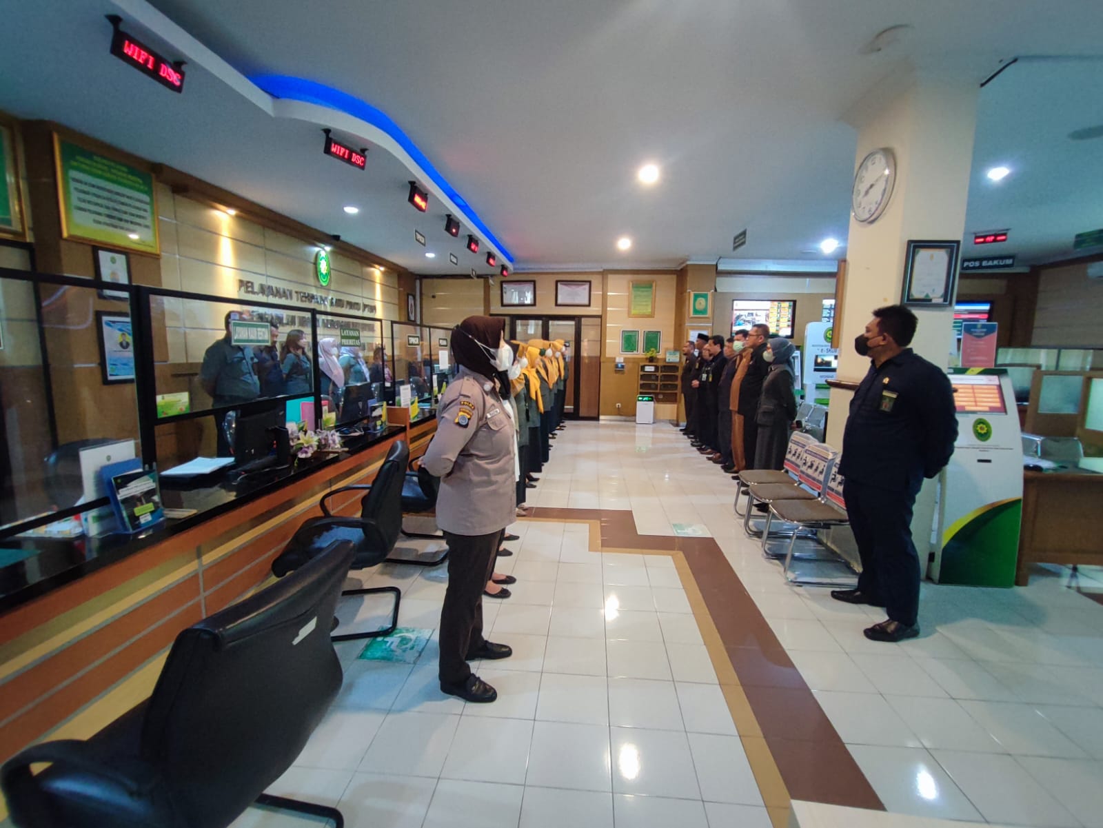 Apel Pagi Rutin Petugas PTSP 7 Februari 2023