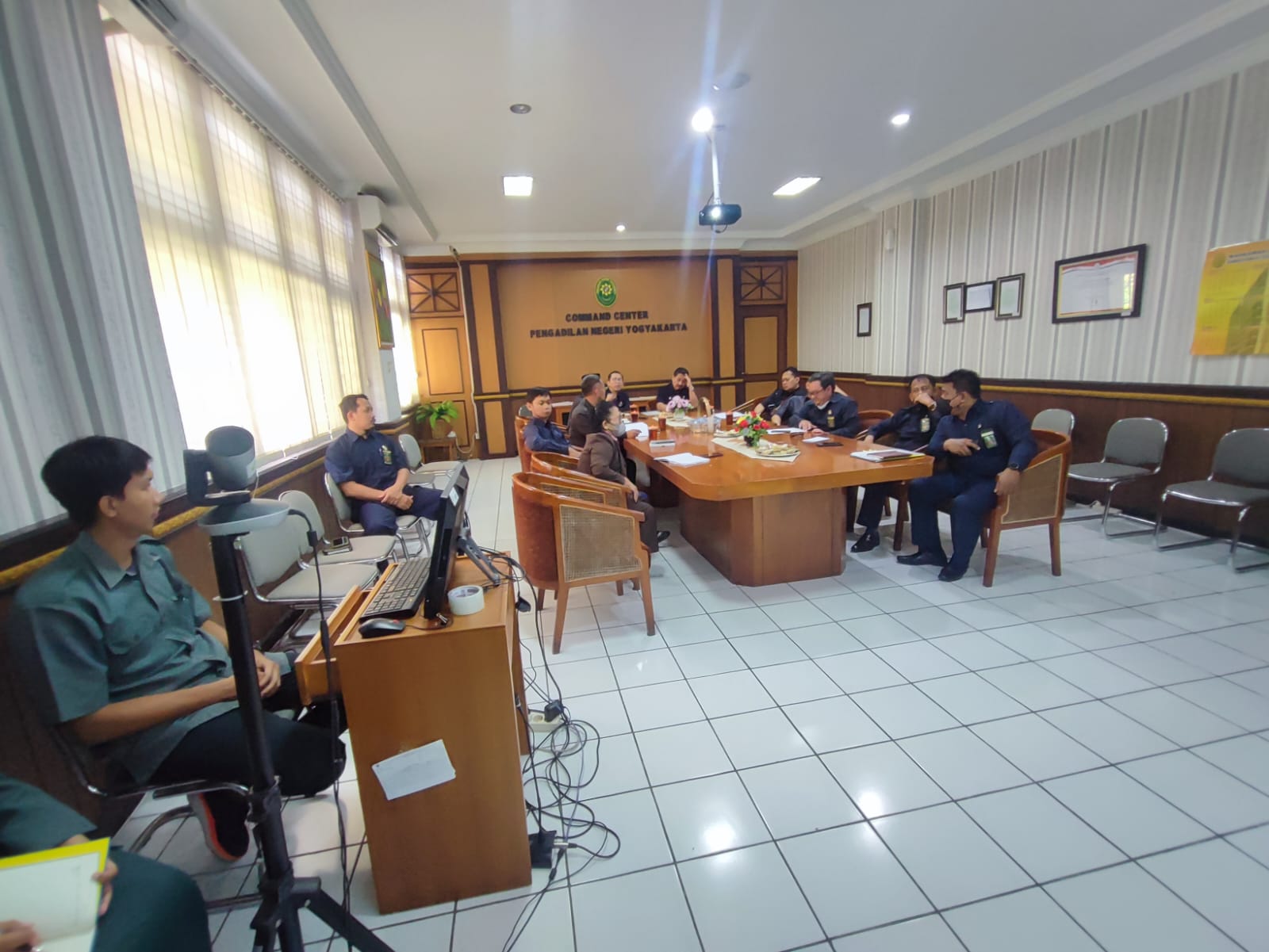 Rapat Lanjutan Monev dan Penyusunan LKJIP Tahun 2022 serta Rapat Penyusunan Dokumen SAKIP Tahun 2023