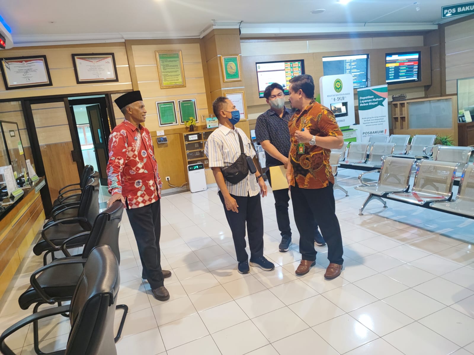 Kunjungan Kerja Badan Urusan Administrasi Mahkamah Agung RI ke Pengadilan Negeri Yogyakarta