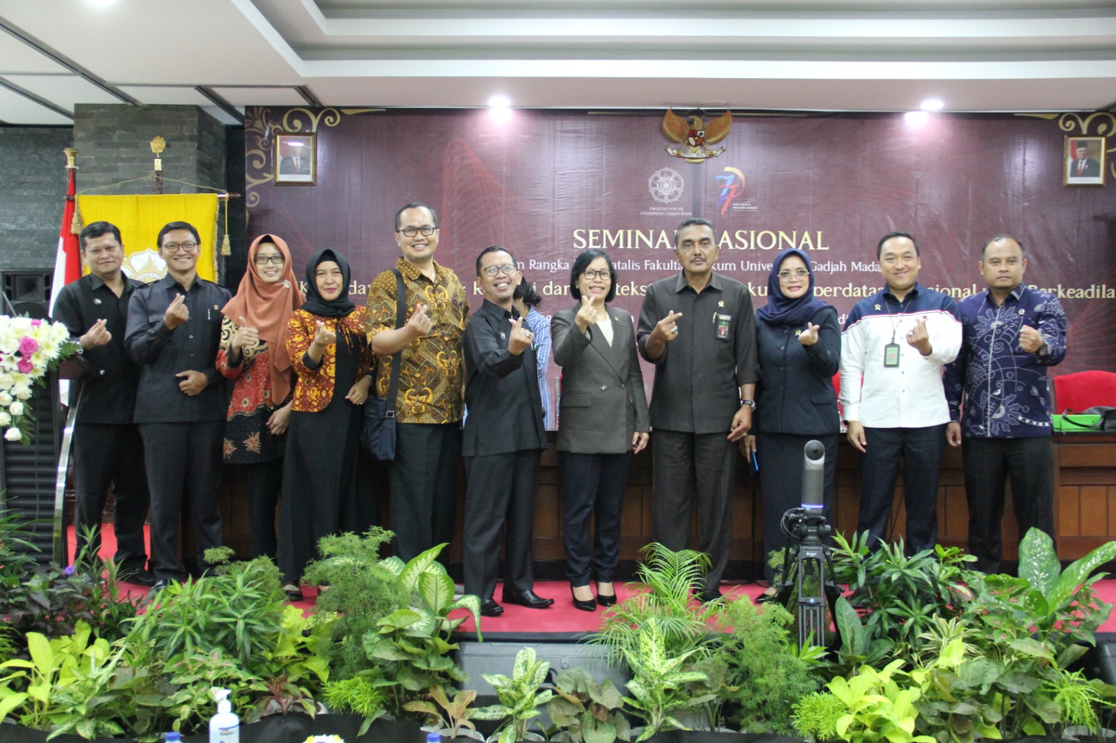 Ketua Pengadilan Negeri Yogyakarta Menghadiri Seminar Nasional bersama FH UGM