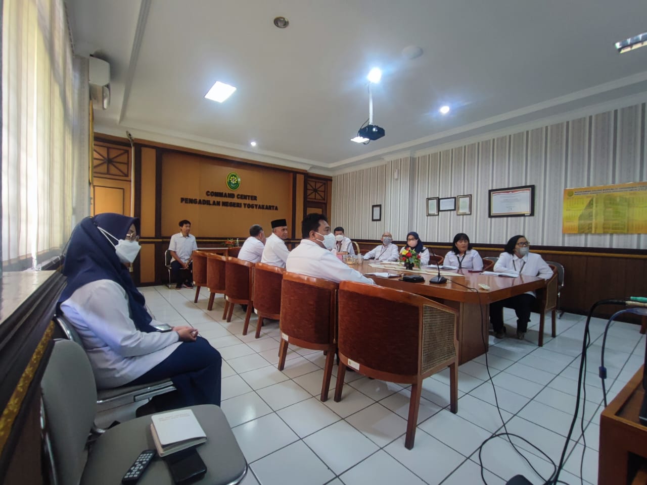 Pengadilan Negeri Yogyakarta Mengikuti Sosialisasi PERMA terkait Administrasi dan Persidangan Perkara Perdata dan Pidana