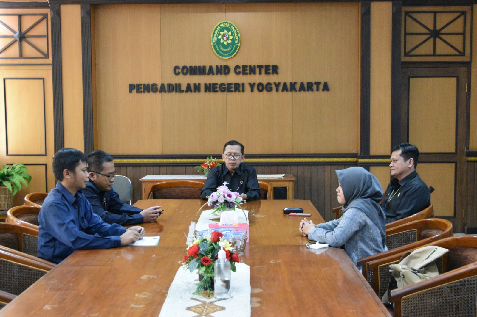 Audiensi Universitas Islam Indonesia Terkait Permohonan Dosen Pengajar di Pengadilan Negeri Yogyakarta
