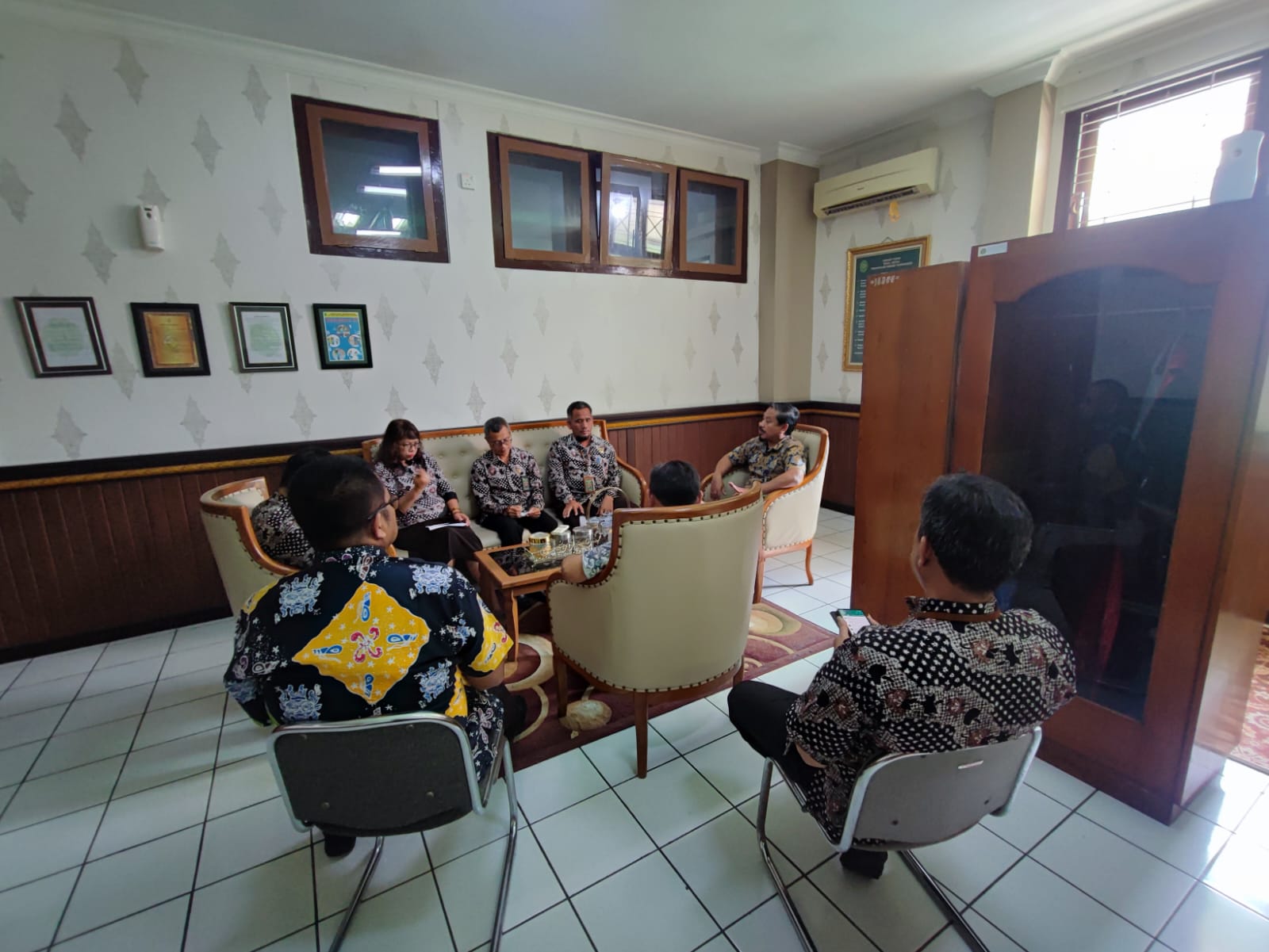 Rapat Monitoring dan Evaluasi Pembangunan Zona Integritas