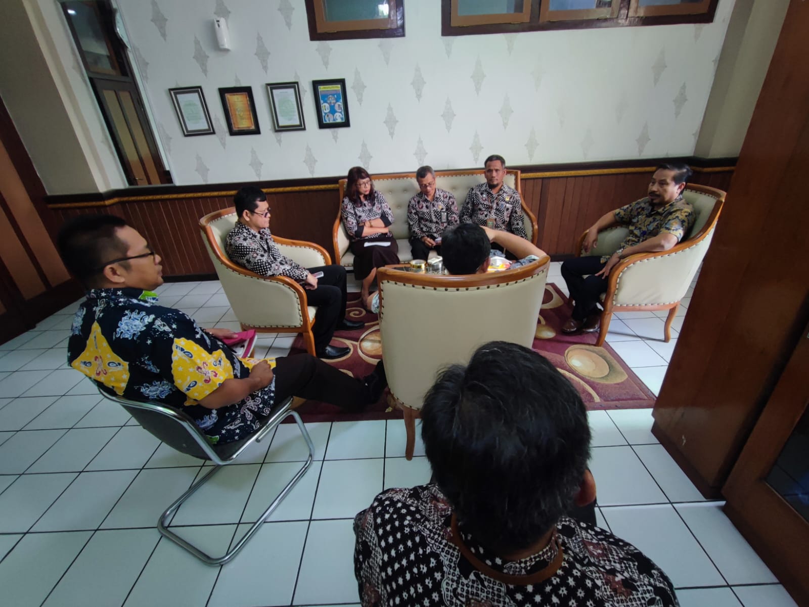 Rapat Monitoring dan Evaluasi Pembangunan Zona Integritas