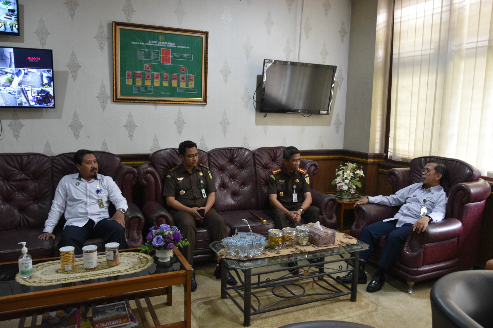Kunjungan Kerja Kejaksaan Negeri Yogyakarta ke Pengadilan Negeri Yogyakarta