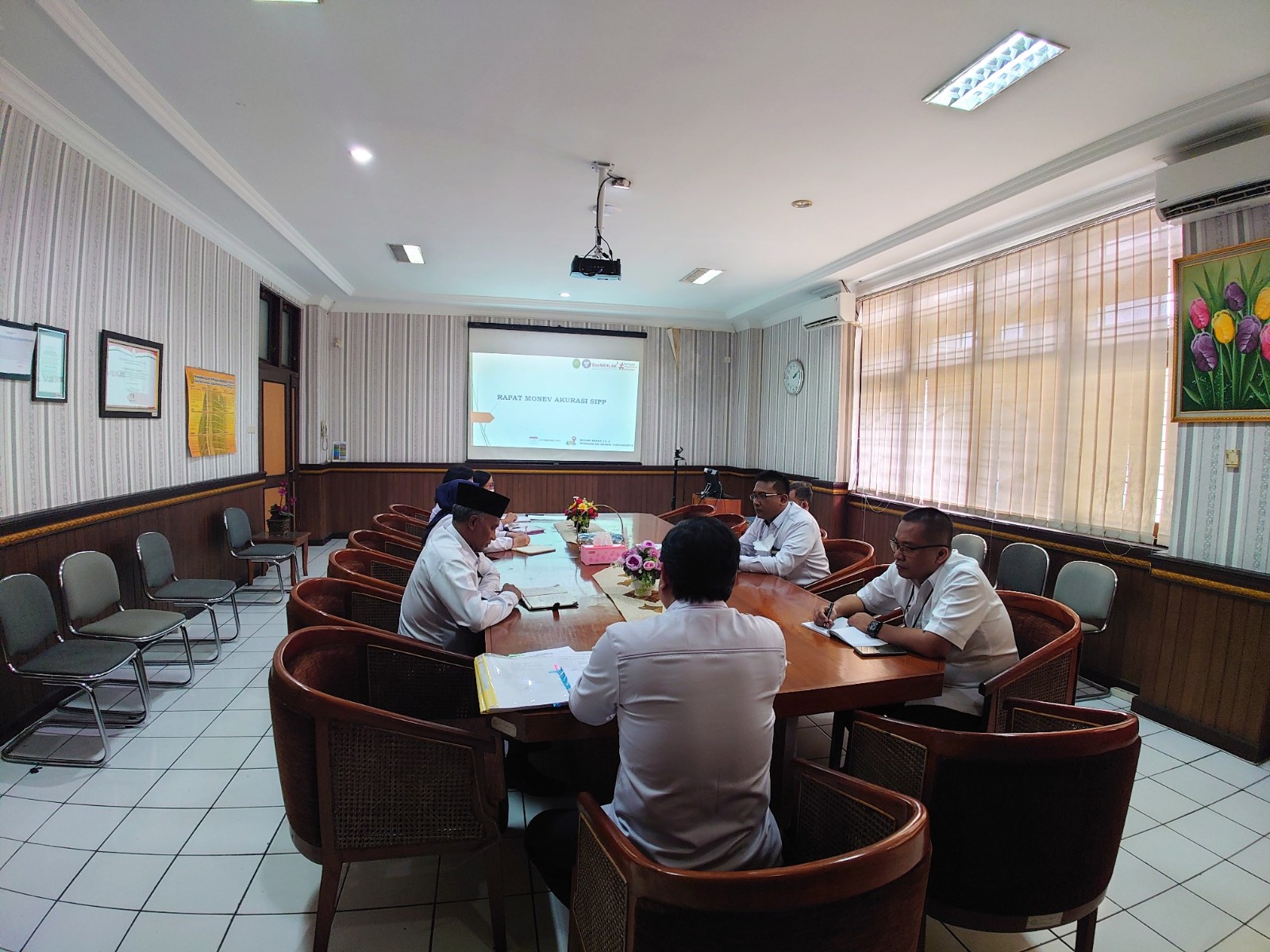 Rapat Monev Akurasi Sistem Informasi Penelusuran Perkara (SIPP) Pengadilan Negeri Yogyakarta