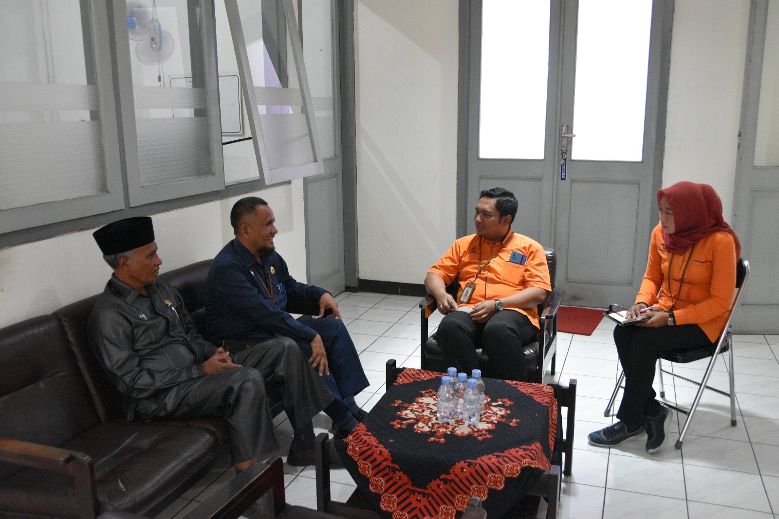 Koordinasi antara Pengadilan Negeri Yogyakarta dengan Kantor POS Besar Yogyakarta