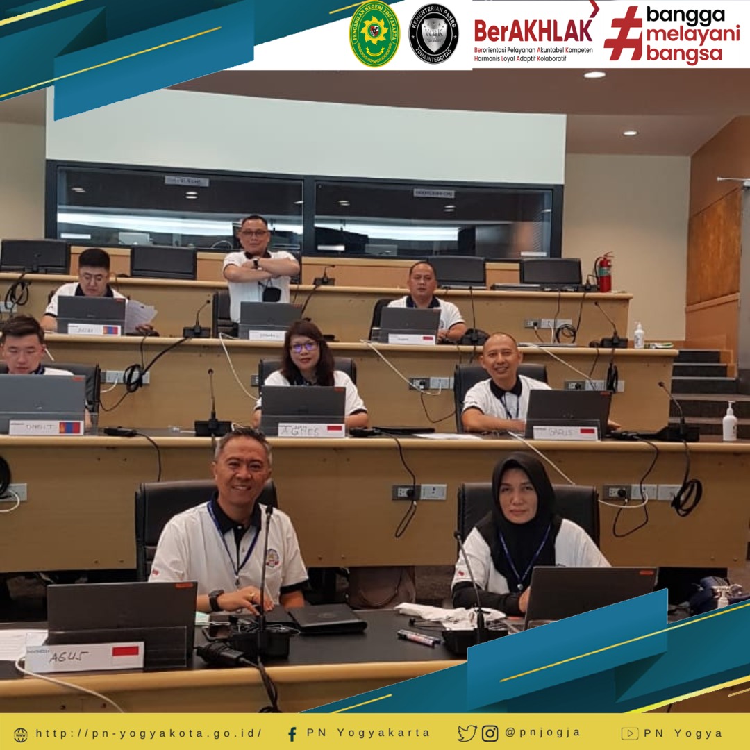 Hakim Pengadilan Negeri Yogyakarta Mengikuti Pelatihan Buku Digital untuk Hakim dan Jaksa bersama ILEA