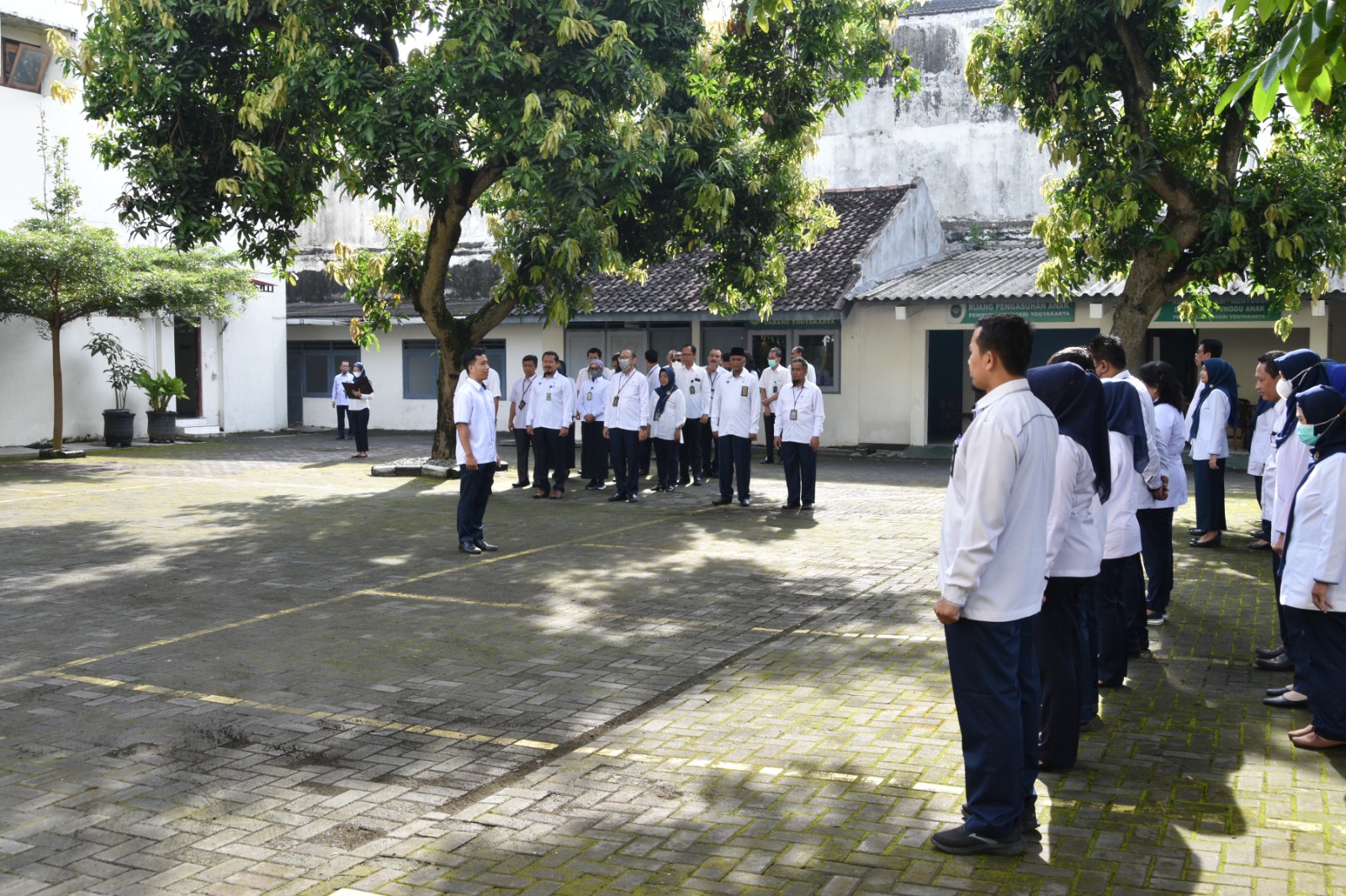 Apel Pagi Mengawali Bulan Ramadhan 1444 H
