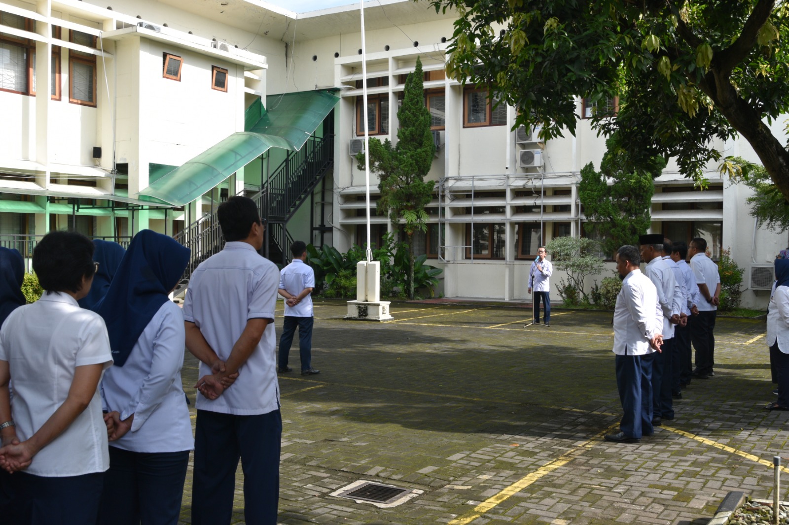 Apel Pagi Mengawali Bulan Ramadhan 1444 H