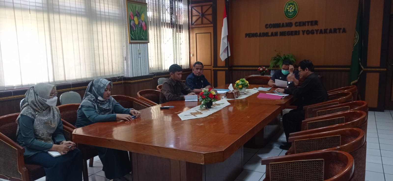 Rapat Tim Document Control APM, ZI dan SMAP Pengadilan Negeri Yogyakarta