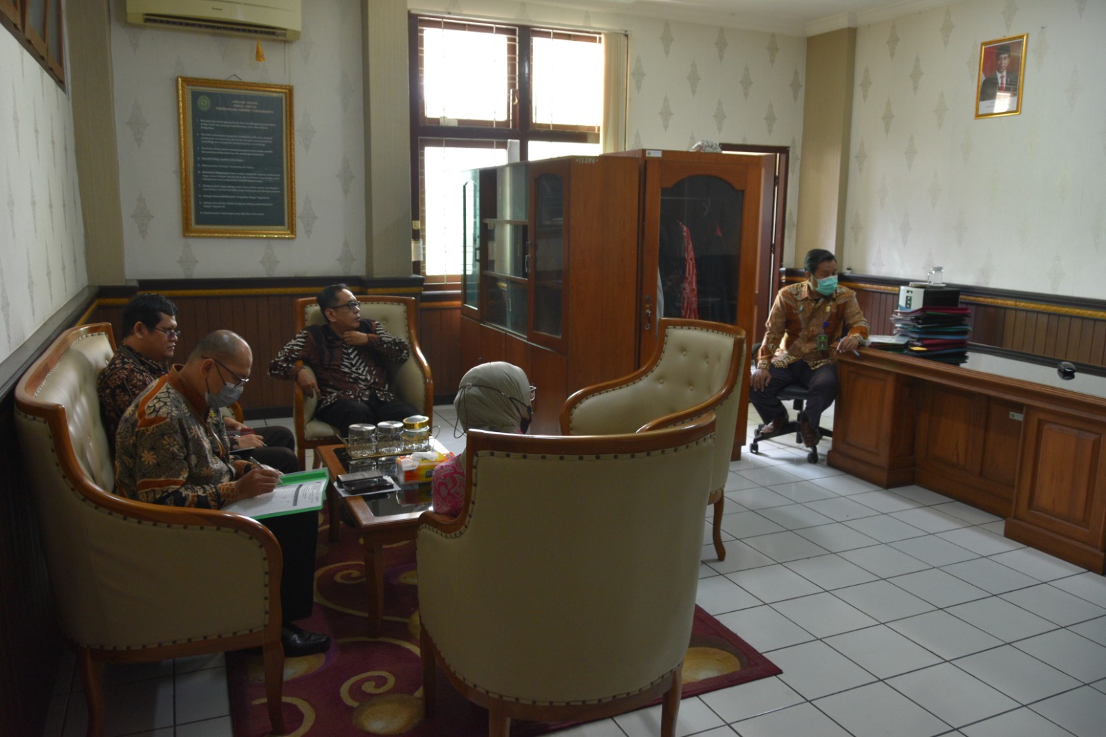 Rapat Monev Akurasi Sistem Informasi Penelusuran Perkara (SIPP) Pengadilan Negeri Yogyakarta