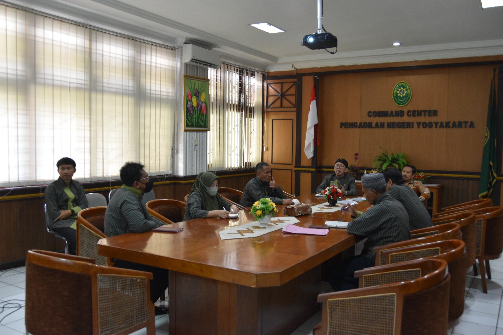 Rapat Koordinasi Internal Pengadilan Negeri Yogyakarta