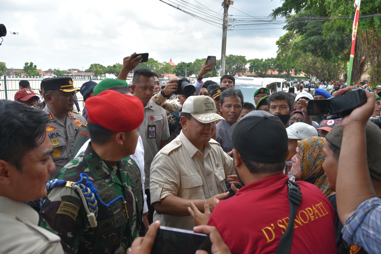 Ketua Pengadilan Negeri Yogyakarta Menghadiri Acara Kunjungan Kerja Menteri Pertahanan RI ke Kodim 0734/Kota Yogyakarta