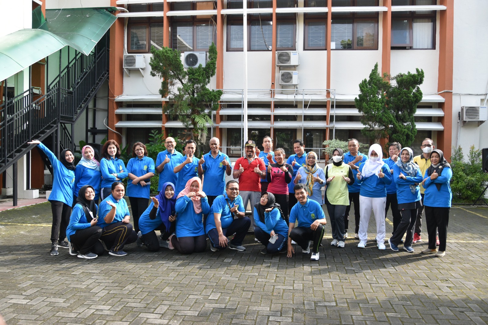 Senam Pagi Pengadilan Negeri Yogyakarta