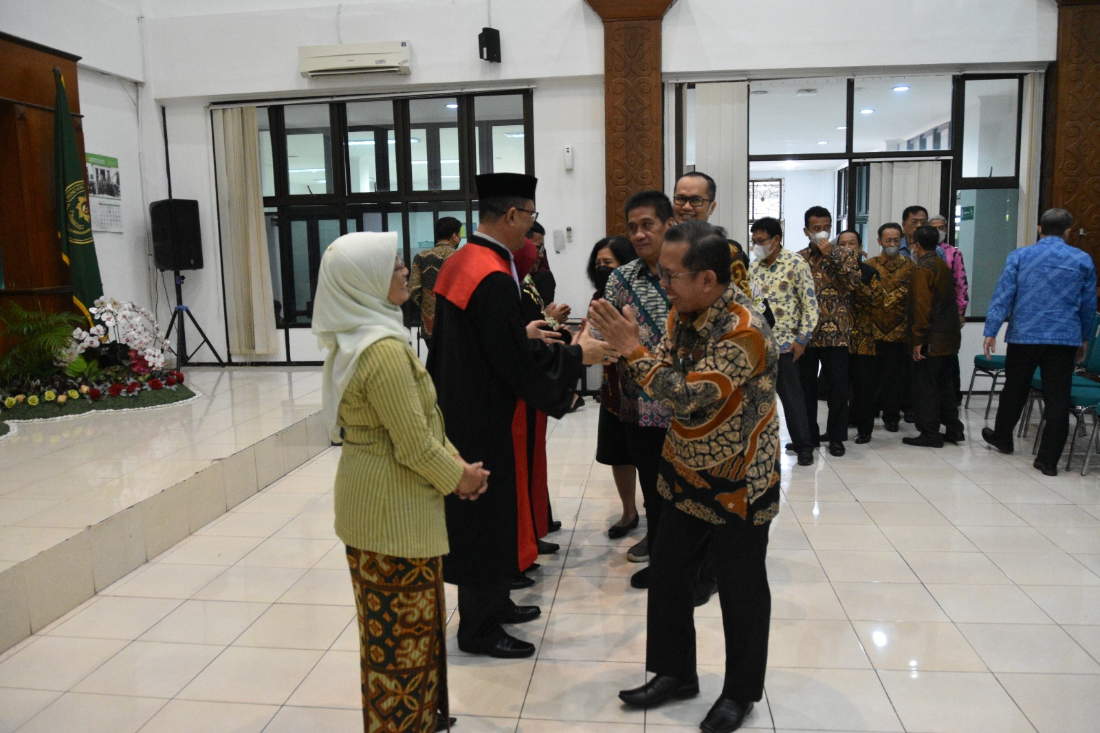 Ketua Pengadilan Negeri Yogyakarta Menghadiri Pelantikan, Pengambilan Sumpah dan Serah Terima Jabatan Ketua Pengadilan Negeri Sleman