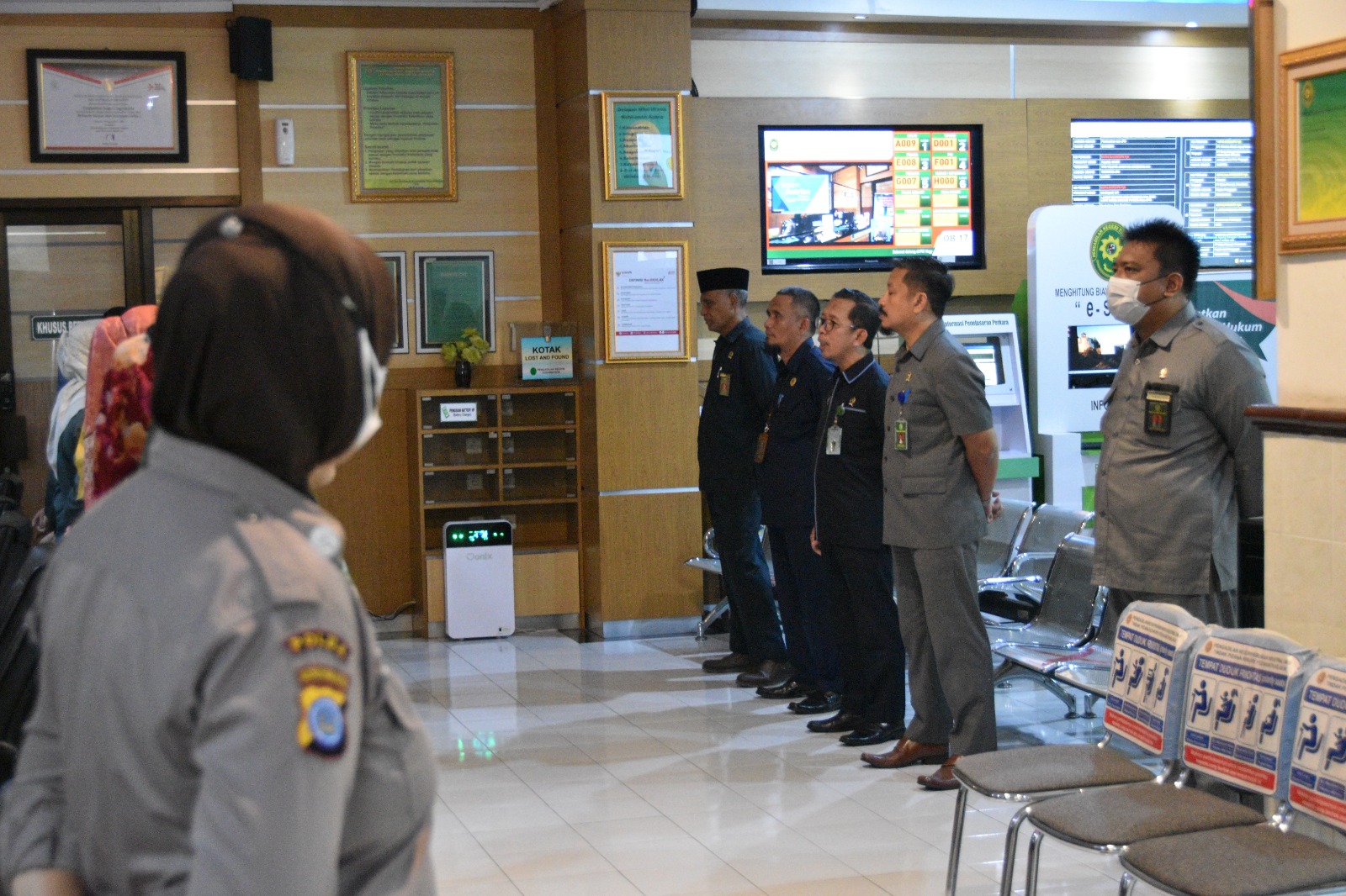 Apel Pagi Rutin Petugas PTSP 10 Mei 2023