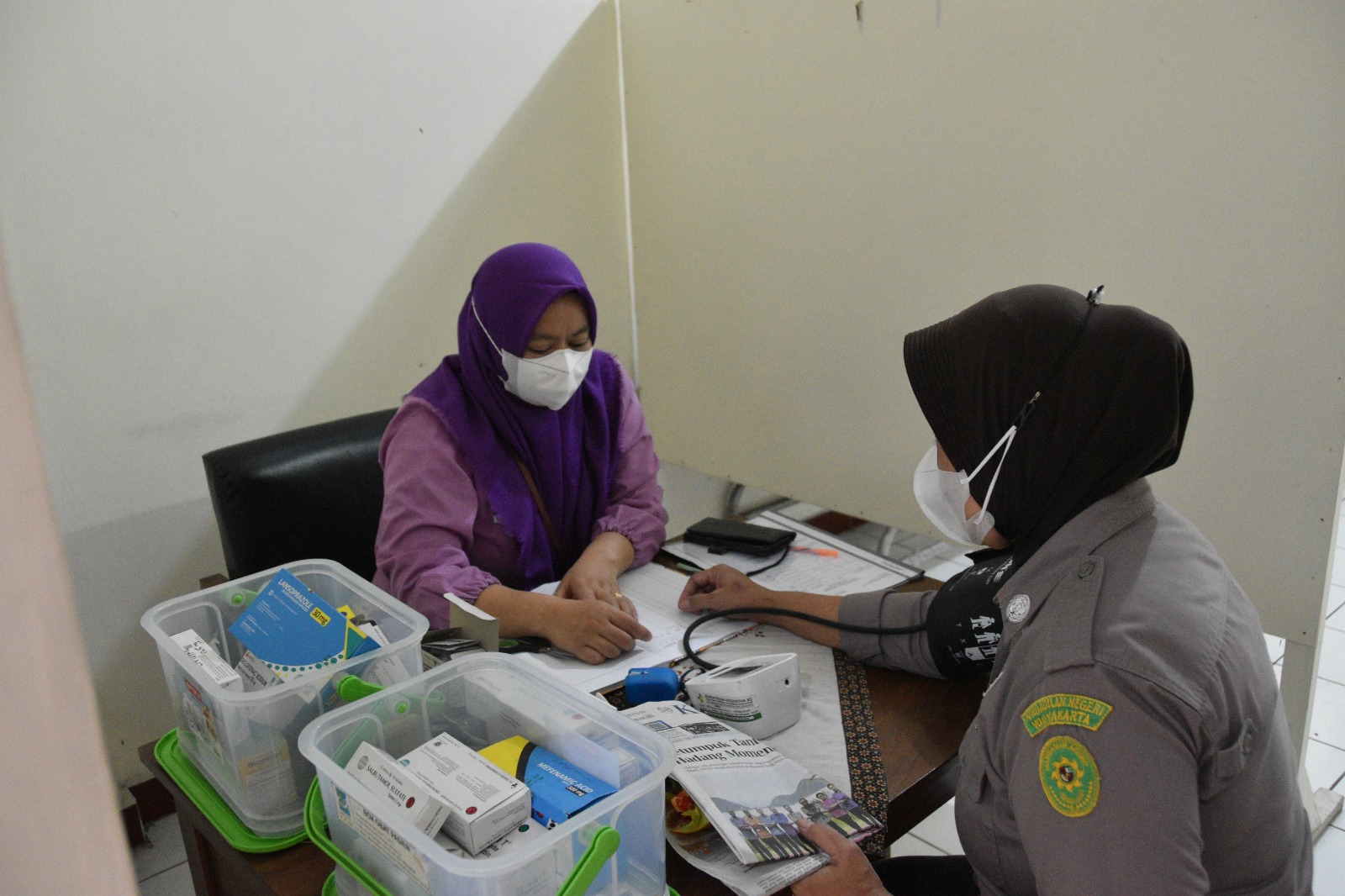 Kegiatan Klinik Pelayanan Kesehatan Pengadilan Negeri Yogyakarta