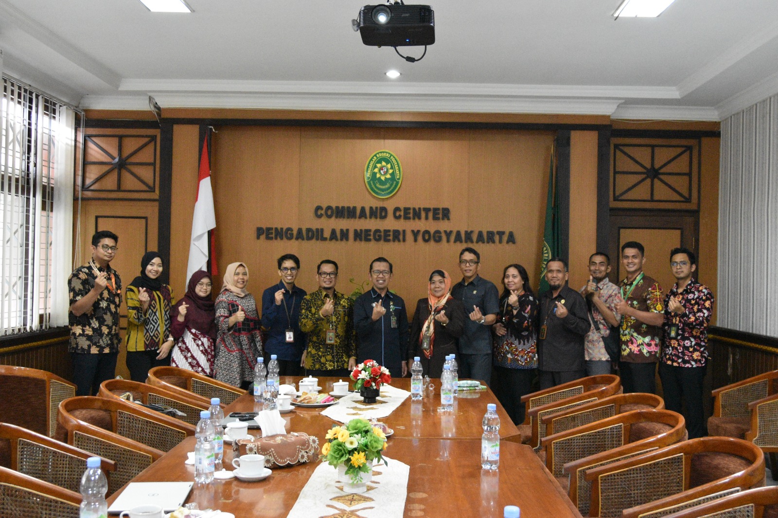 Pengadilan Negeri Yogyakarta Mendapatkan Kunjungan dari Tim Biro Perencanaan dan Organisasi dan Tim Puslitbang Kumdil Mahkamah Agung RI