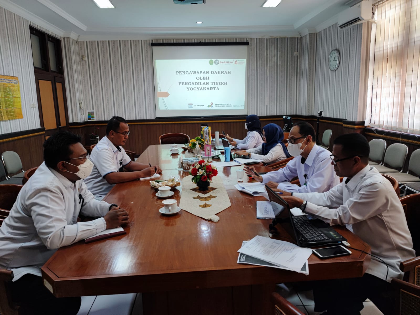 Pengadilan Negeri Yogyakarta Mendapatkan Pengawasan Daerah oleh Pengadilan Tinggi Yogyakarta