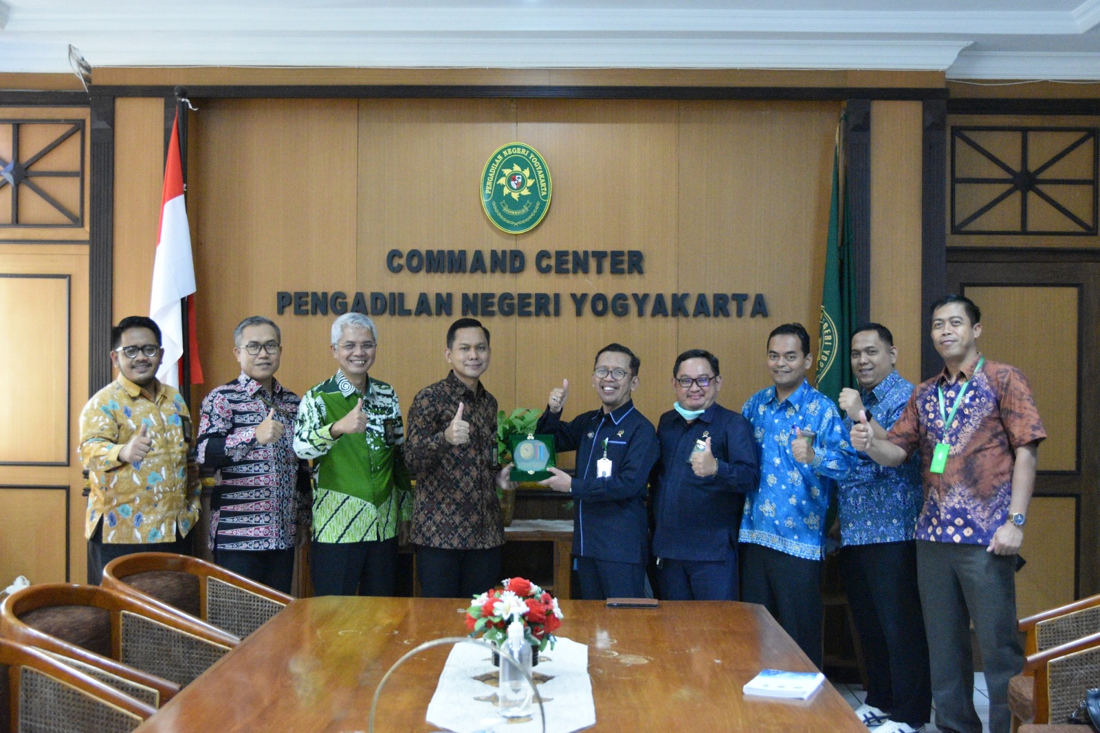 Pengadilan Negeri Yogyakarta Melaksanakan FGD dan Wawancara bersama Puslitbang Kumdil Mahkamah Agung RI