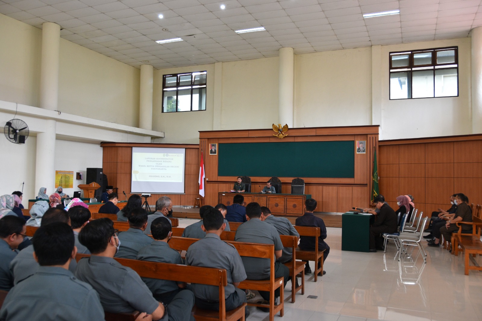 Pembinaan dan Monev Kinerja Pengadilan Negeri Yogyakarta Bulan Mei 2023