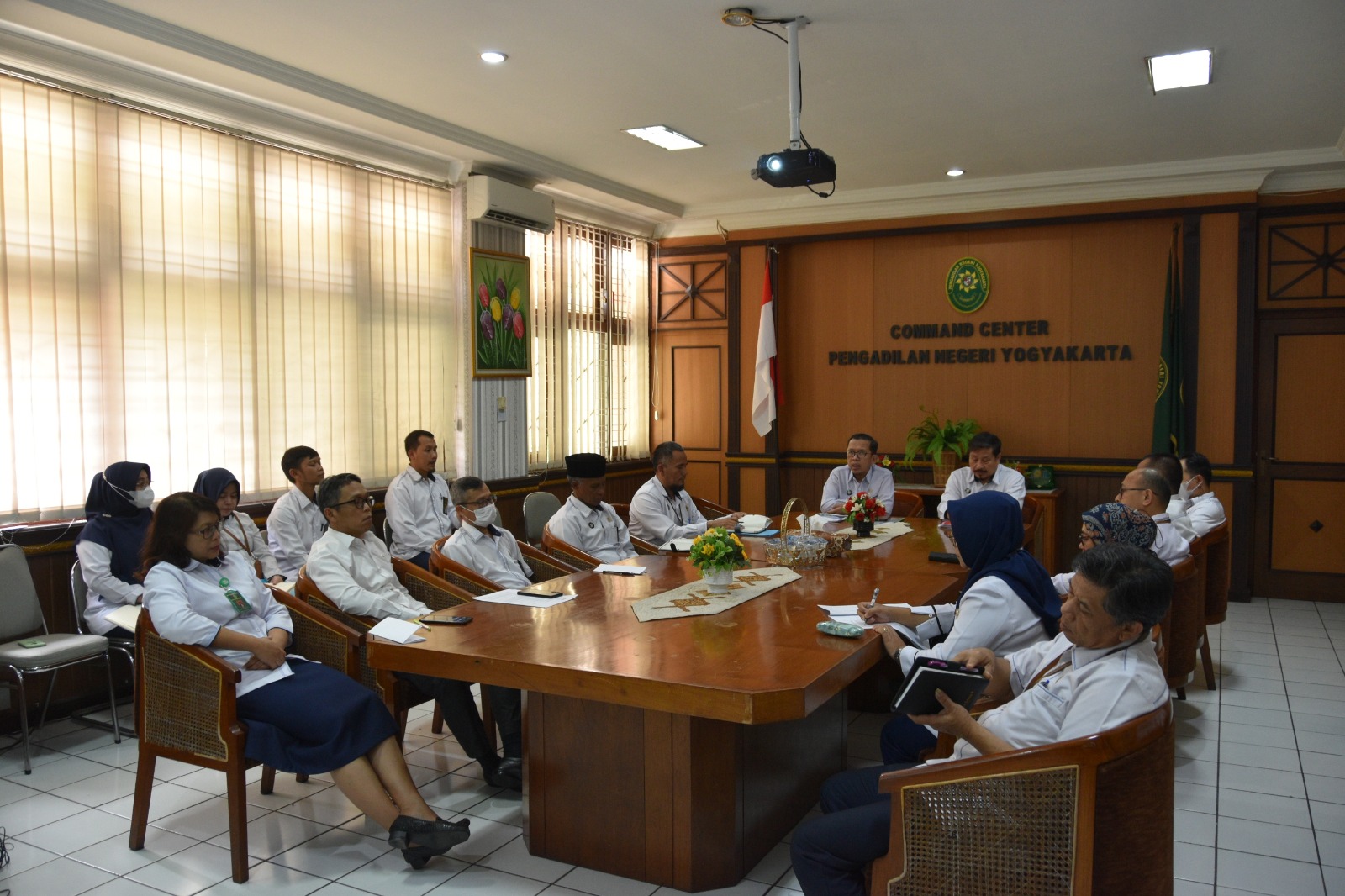 Rapat TLHP Pengawasan Daerah Pengadilan Tinggi Yogyakarta dan Rapat TLHP Bidang serta Rapat Monev Keikutsertaan Lomba Badilum Mahkamah Agung RI