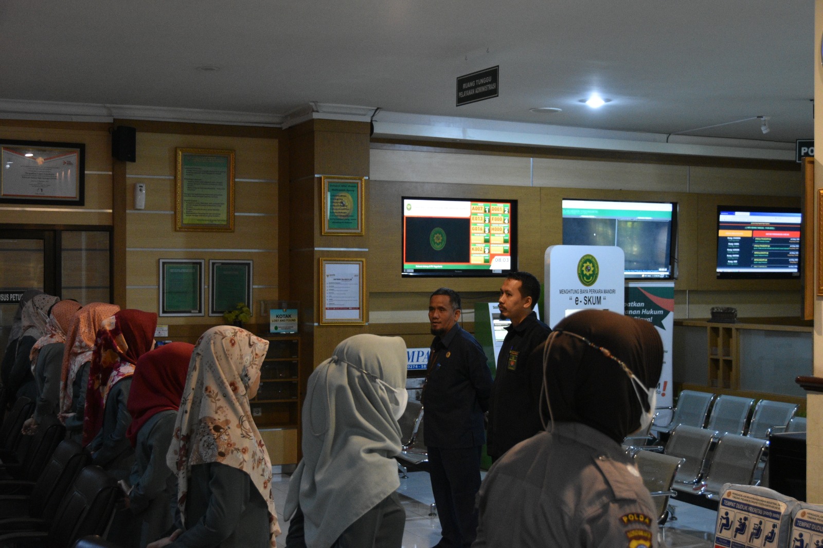 Apel Pagi Rutin Petugas PTSP 14 Juni 2023