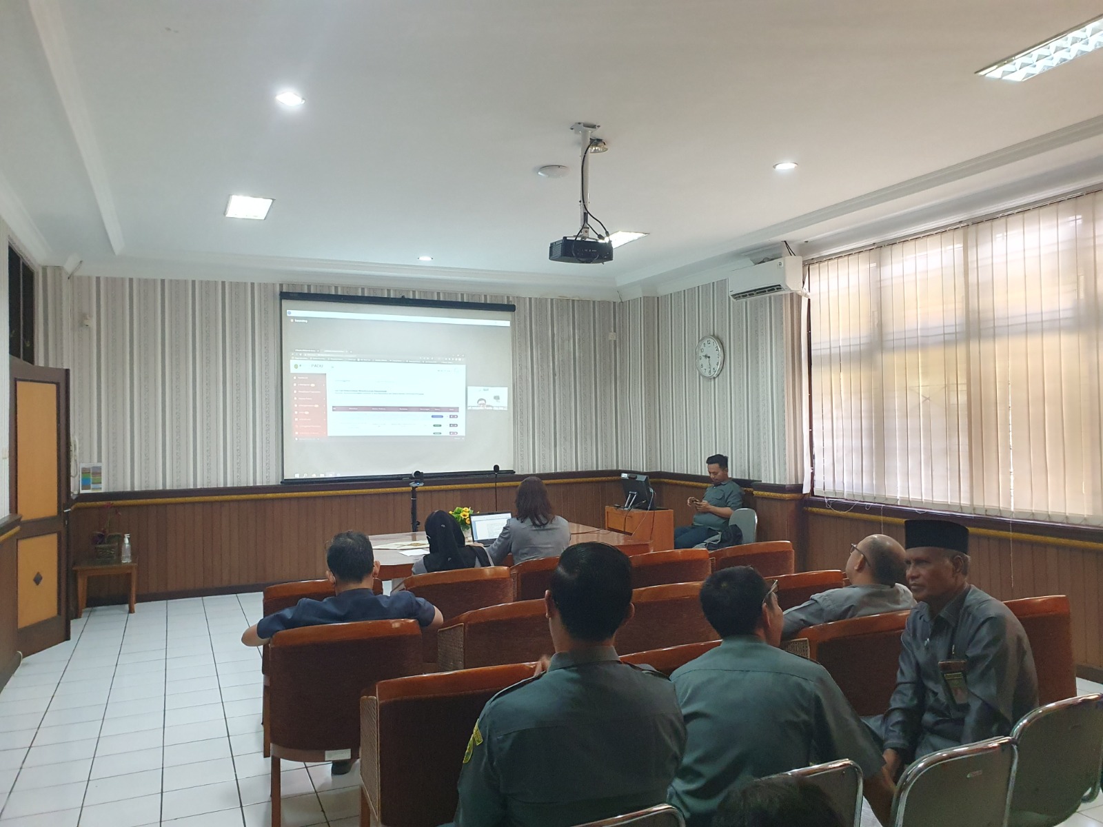 Pengadilan Negeri Yogyakarta Mengikuti Sosialisasi Pembaruan Aplikasi e-Berpadu versi 3.0.0 Hari Kedua