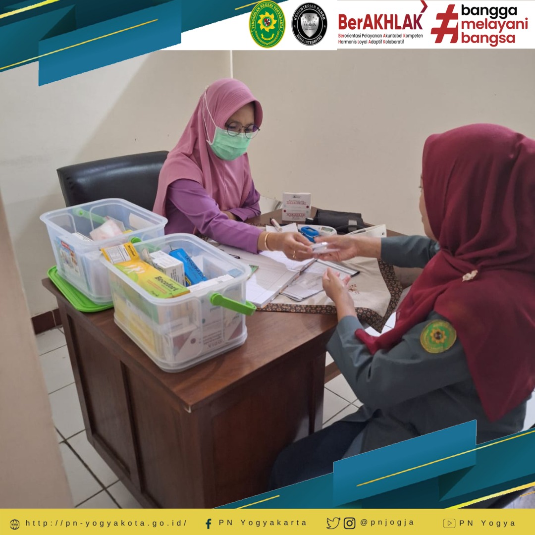 Fasilitas Klinik Layanan Kesehatan PN Yogyakarta