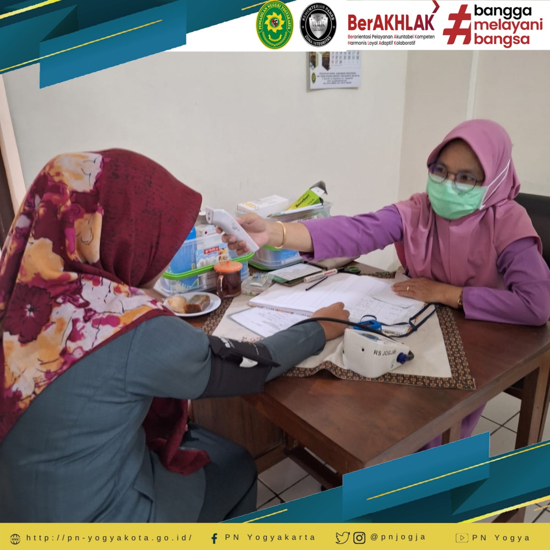 Fasilitas Klinik Layanan Kesehatan PN Yogyakarta