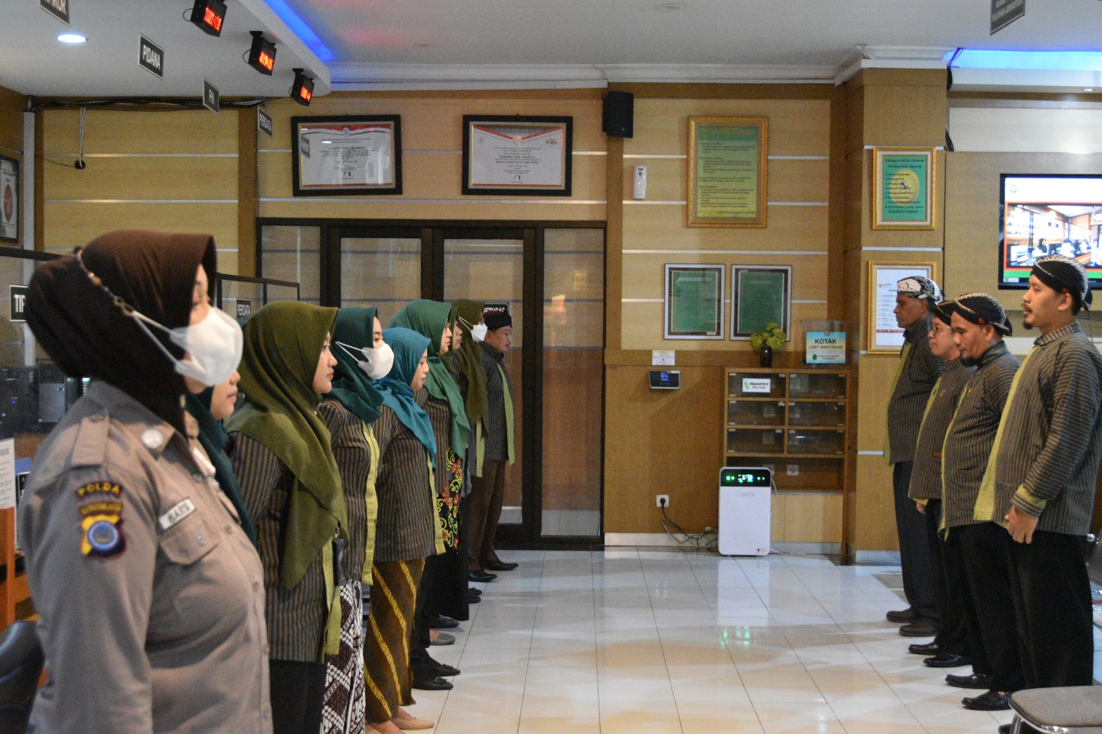 Apel Pagi Rutin Petugas PTSP 15 Juni 2023