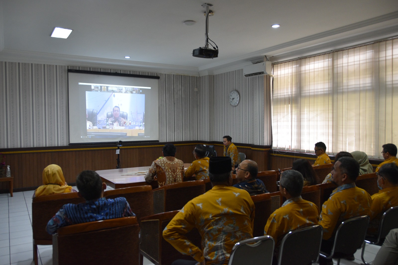 Pengadilan Negeri Yogyakarta Mengikuti Pembinaan Bidang Teknis dan Administrasi Yudisial oleh Pimpinan Mahkamah Agung RI Juli 2023