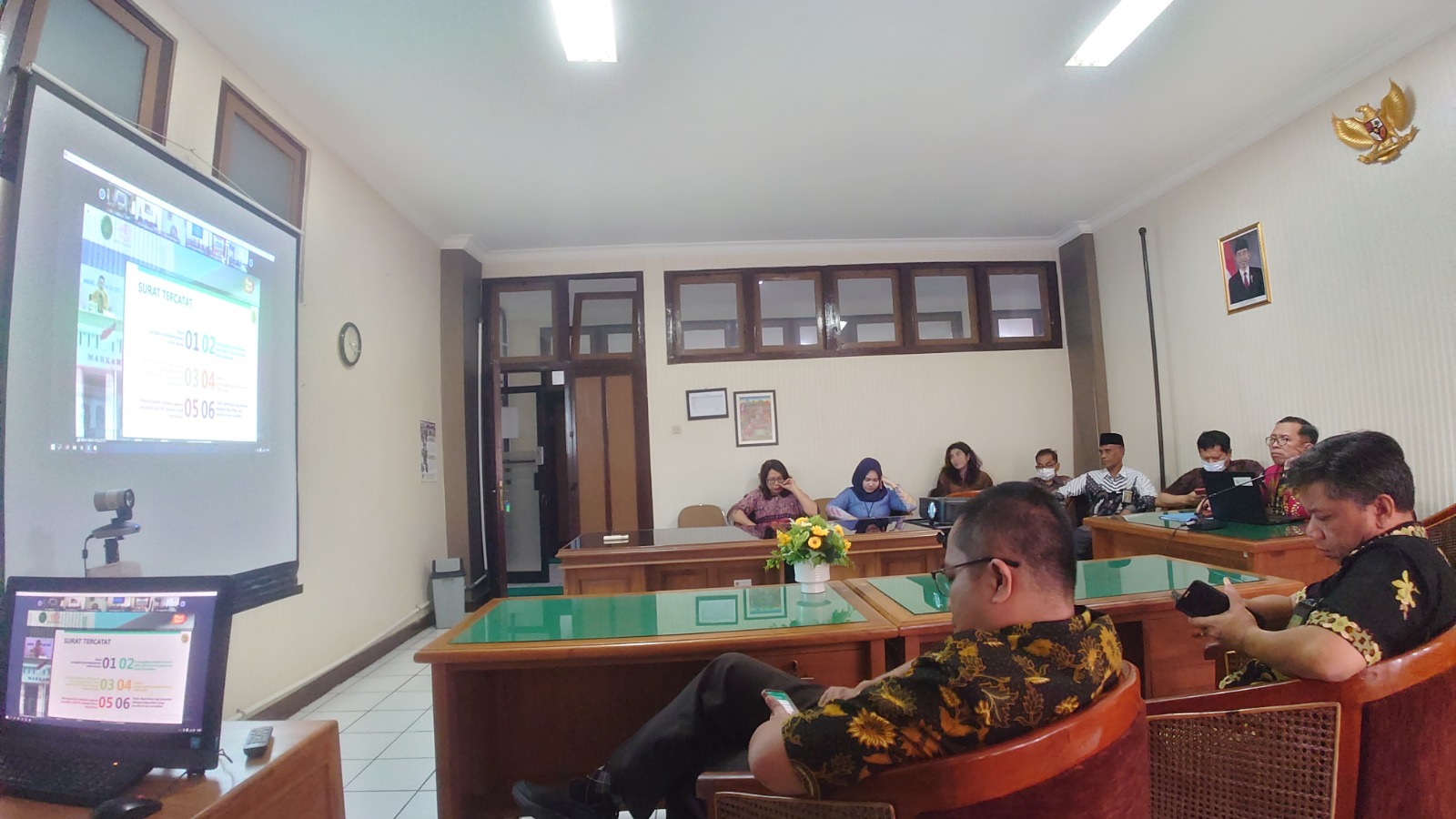 Pengadilan Negeri Yogyakarta Mengikuti Kegiatan Penguatan Implementasi Nota Kesepahaman dan Perjanjian Kerja Sama Mahkamah Agung RI dengan PT POS Indonesia
