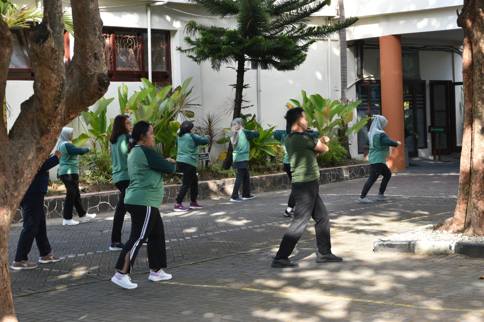 Senam Pagi Pengadilan Negeri Yogyakarta 21 Juli 2023