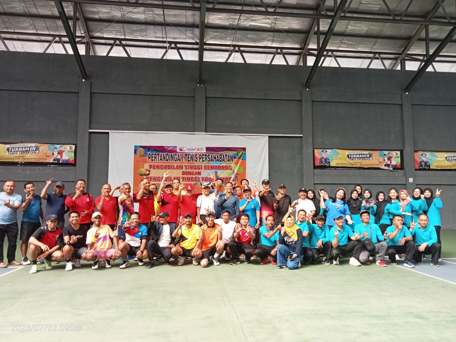 Ketua Pengadilan Negeri Yogyakarta Menghadiri Pertandingan Persahabatan antara PTWP Daerah Pengadilan Tinggi Yogyakarta dan Pengadilan Tinggi Semarang