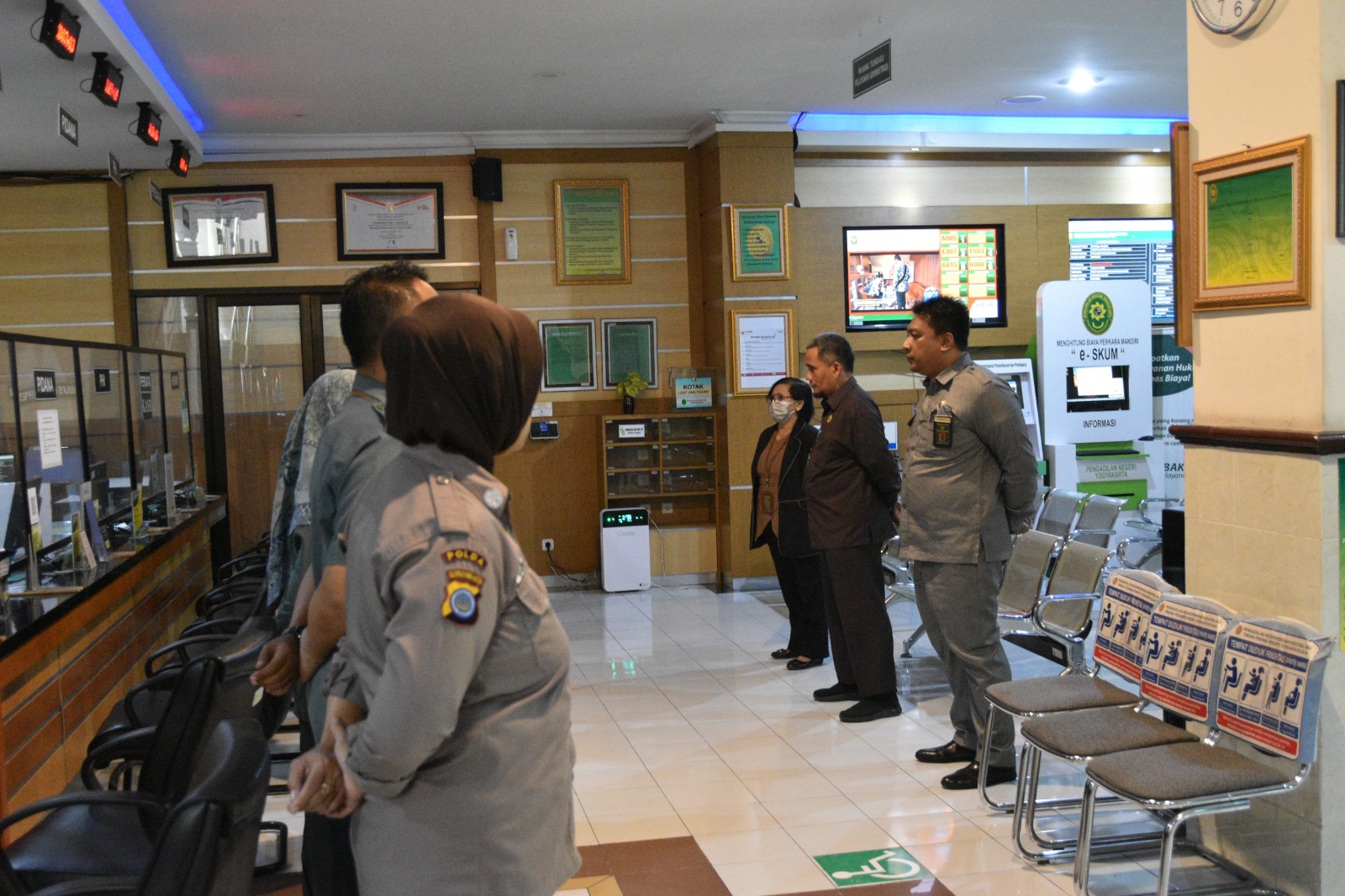 Apel Pagi Petugas PTSP 9 Agustus 2023