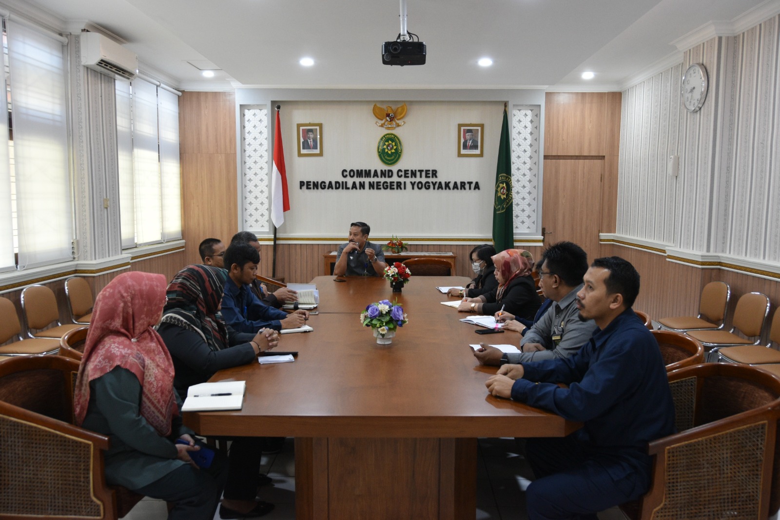 Rapat Persiapan Evaluasi Pengisian Realisasi Kinerja pada Aplikasi e-Sakip
