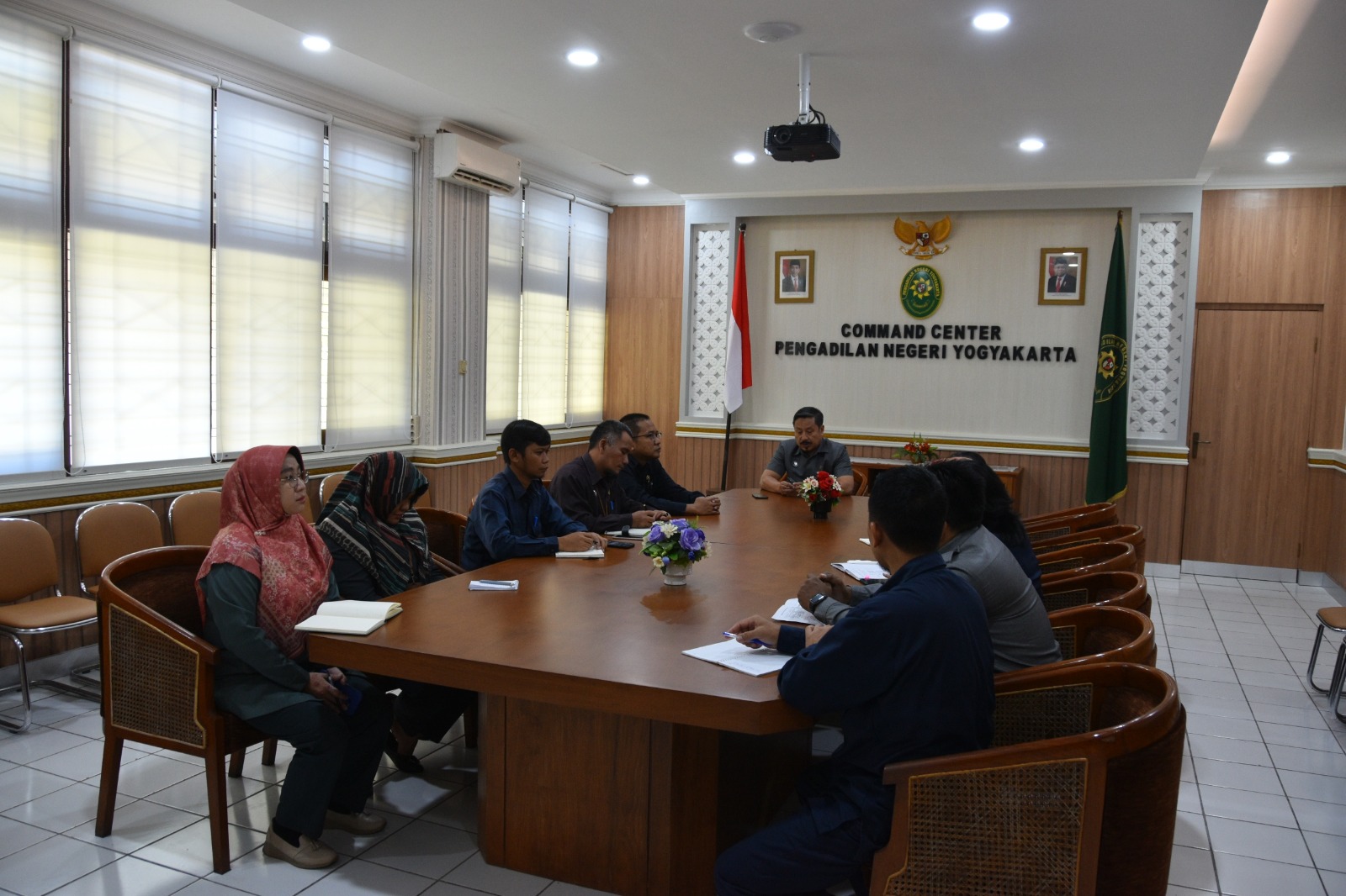 Rapat Persiapan Evaluasi Pengisian Realisasi Kinerja pada Aplikasi e-Sakip
