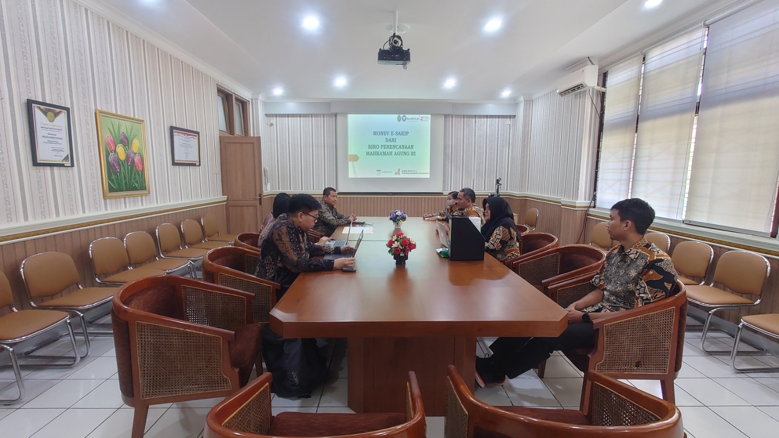 Evaluasi Pengisian Realisasi Kinerja pada Aplikasi e-Sakip oleh Tim Biro Perencanaan dan Organisasi Badan Urusan Administrasi Mahkamah Agung